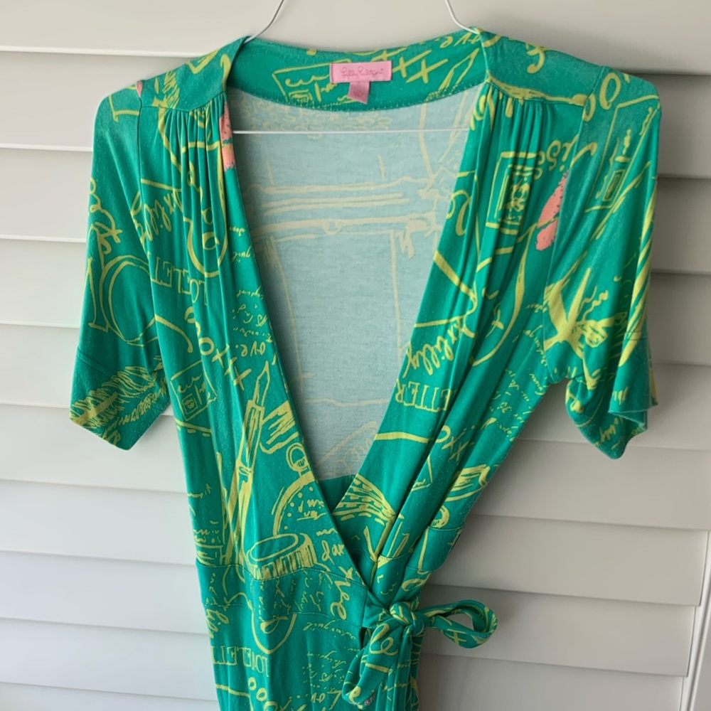 Lilly Pulitzer wrap dress